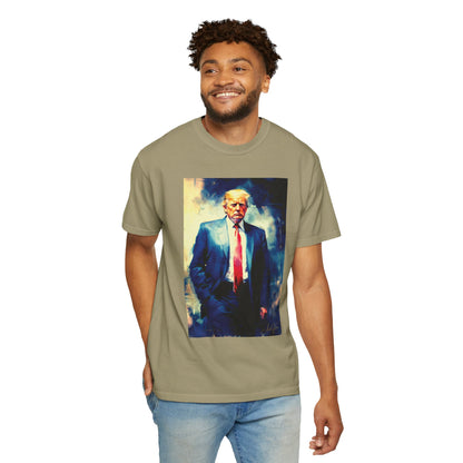 "Trump Portrait No. 6", Unisex T-shirt (Light Colors)
