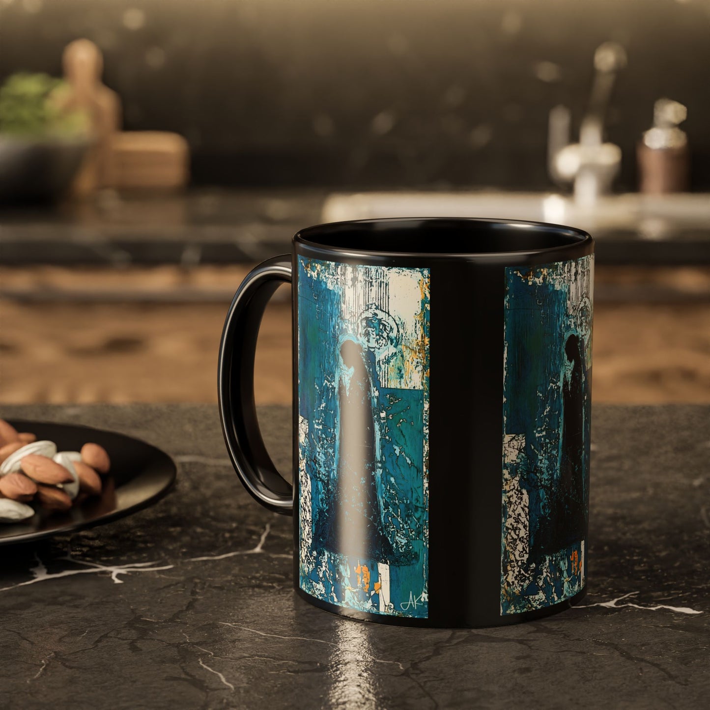 "Behold the Handmaid - Luke 1:38", Colorful Mugs (11oz, 15oz)