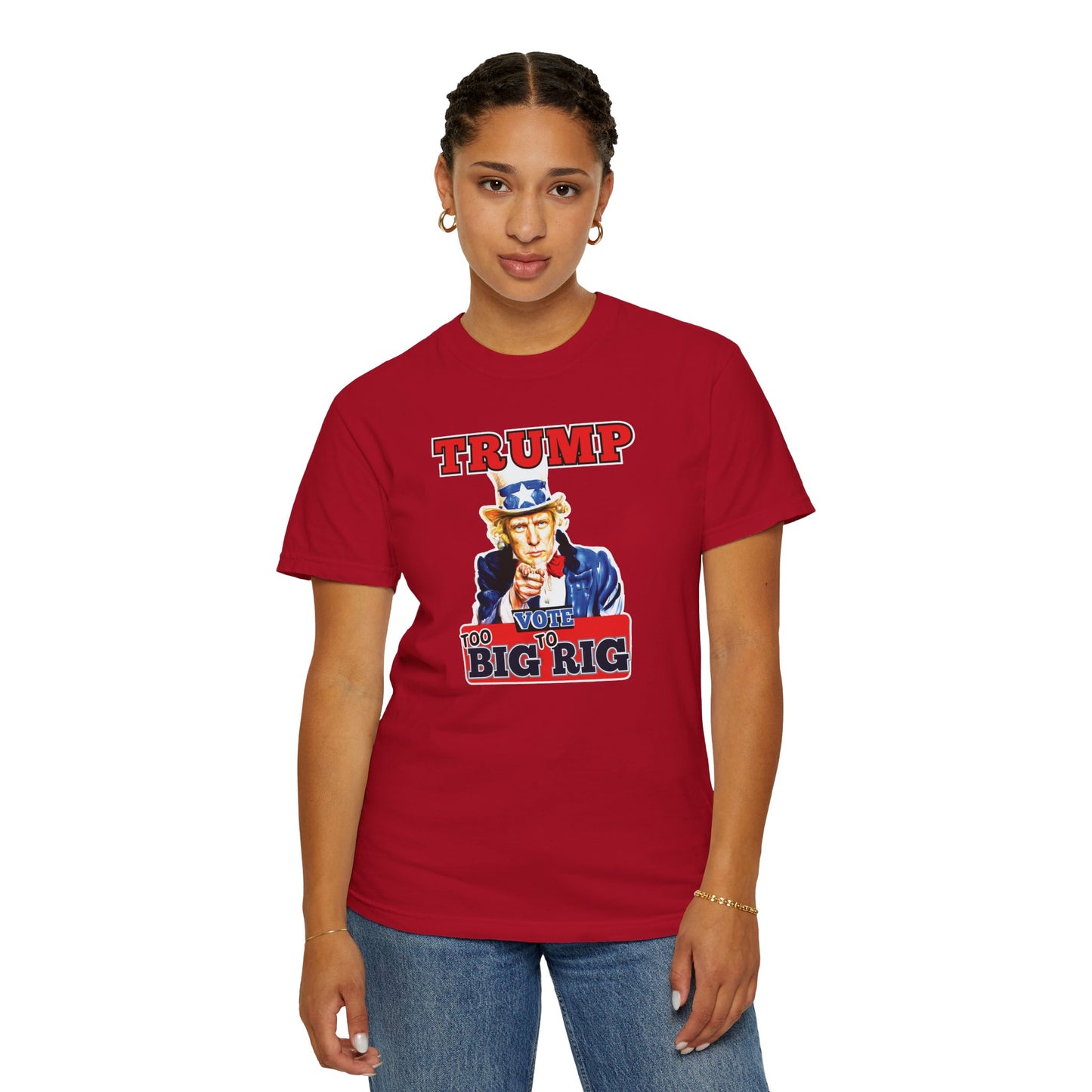 "Trump - Too Big To Rig", Unisex T-shirt
