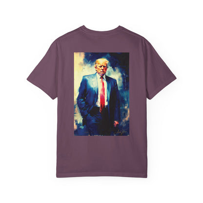 "Trump Portrait No. 6", Unisex T-shirt (Dark Colors)