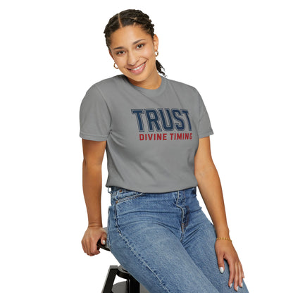 "Trust Divine Timing" #02, Unisex T-shirt
