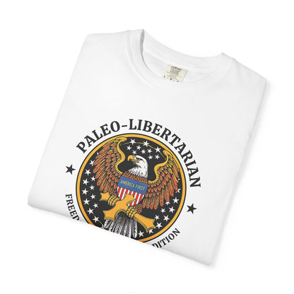 "Paleo-Libertarian" #01, Unisex T-shirt (Light Colors)