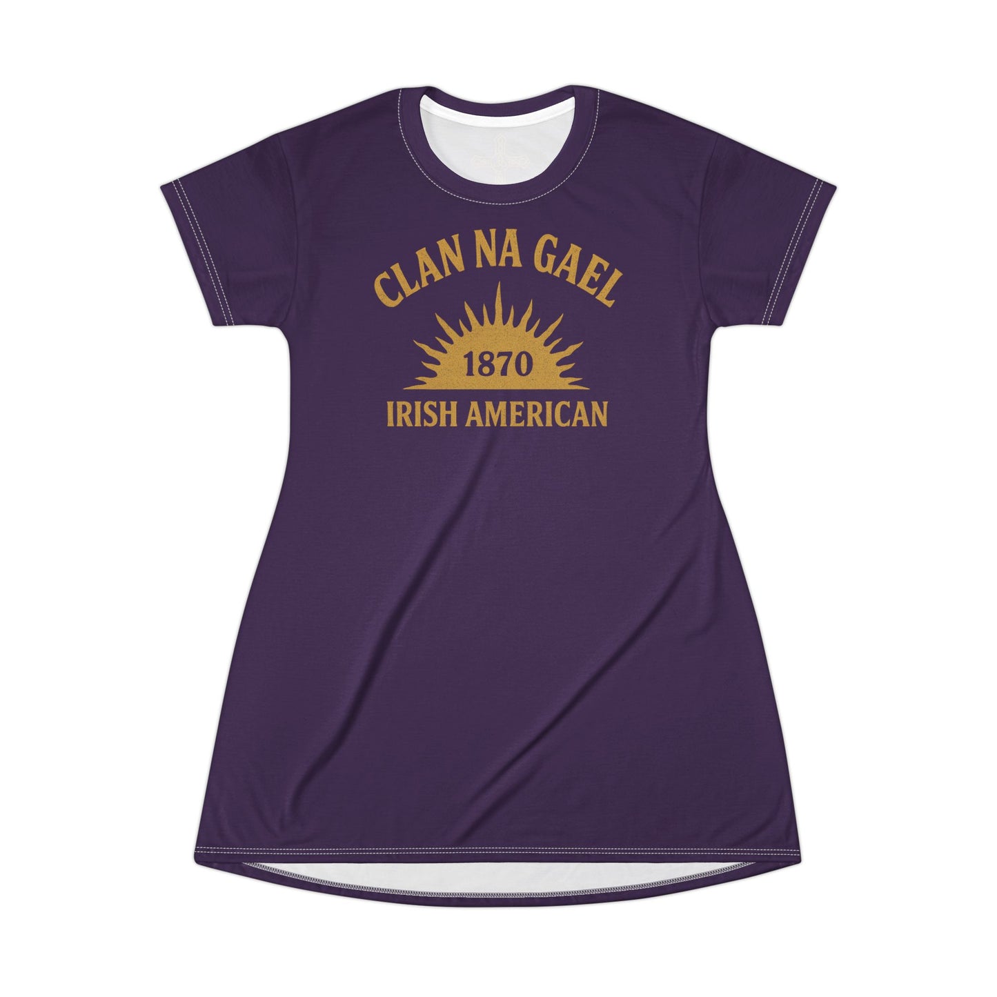 "Clan na Gael - Irish American", T-Shirt Dress (Beaker People)