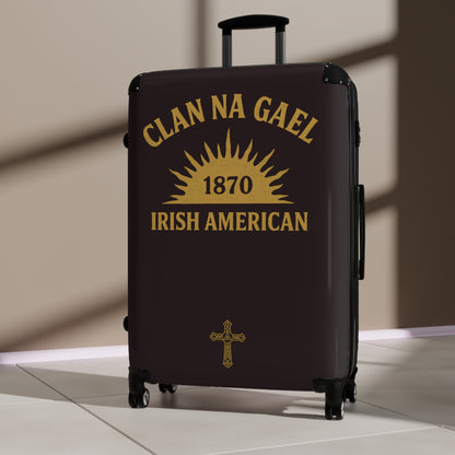 "Clan na Gael - Irish American", Suitcase (Seal Brown)