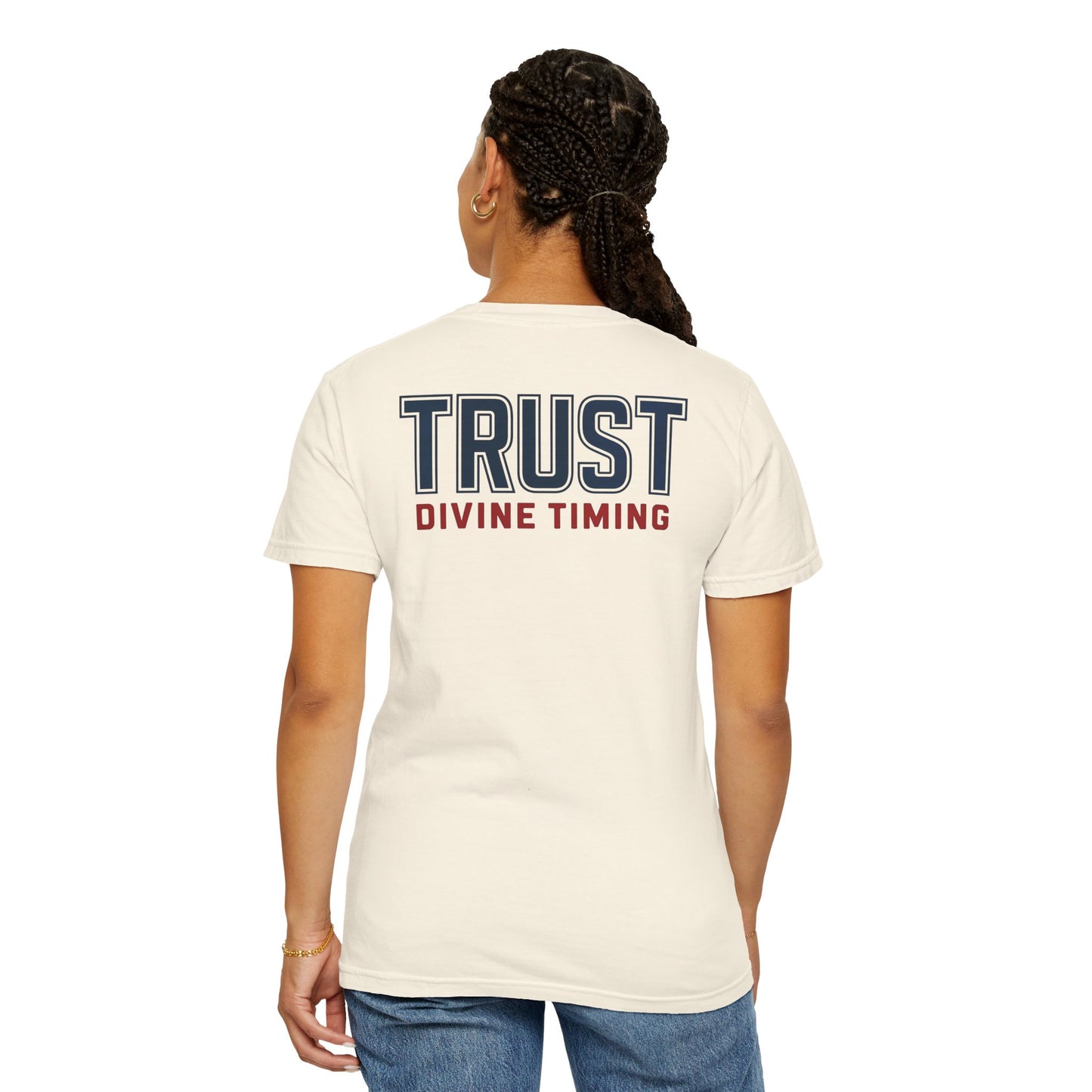 "Trust Divine Timing" #02, Unisex T-shirt