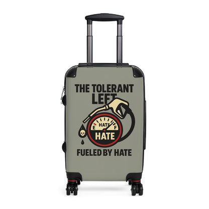 "The Tolerant Left", Suitcase (Deep Seagrass Grey)