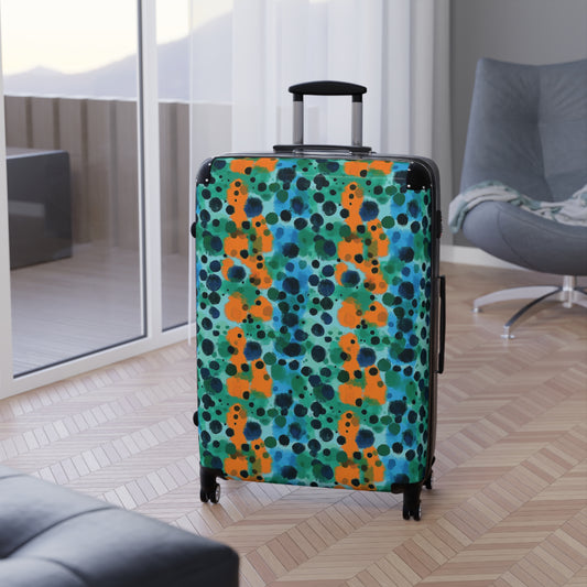 "Midnight Coral", Suitcases