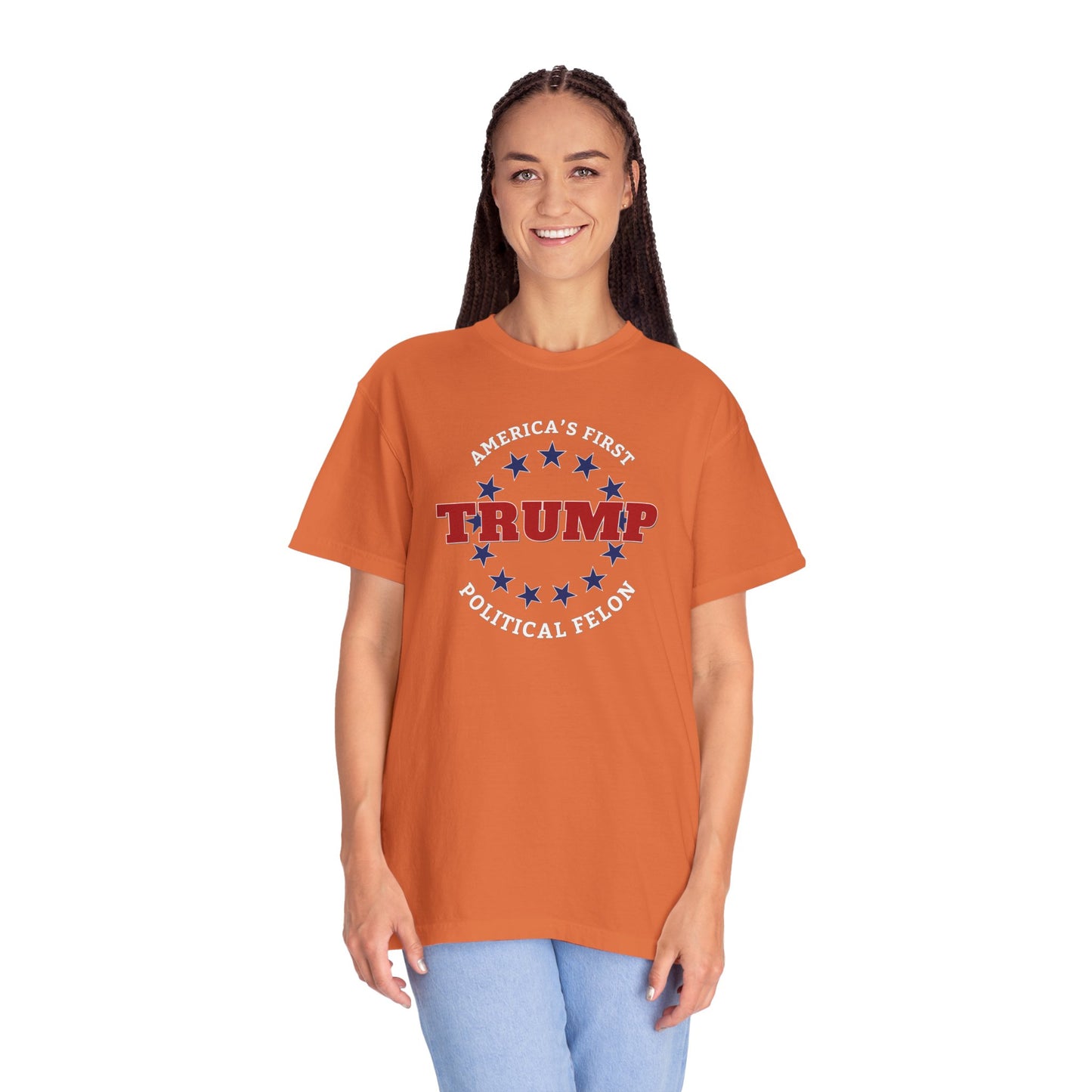 "Trump - America's First Political Felon", Unisex T-shirt