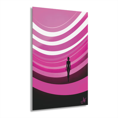 "The Beauty of Curves", Fine Art Acrylic Wall Prints (French Cleat Hanging)