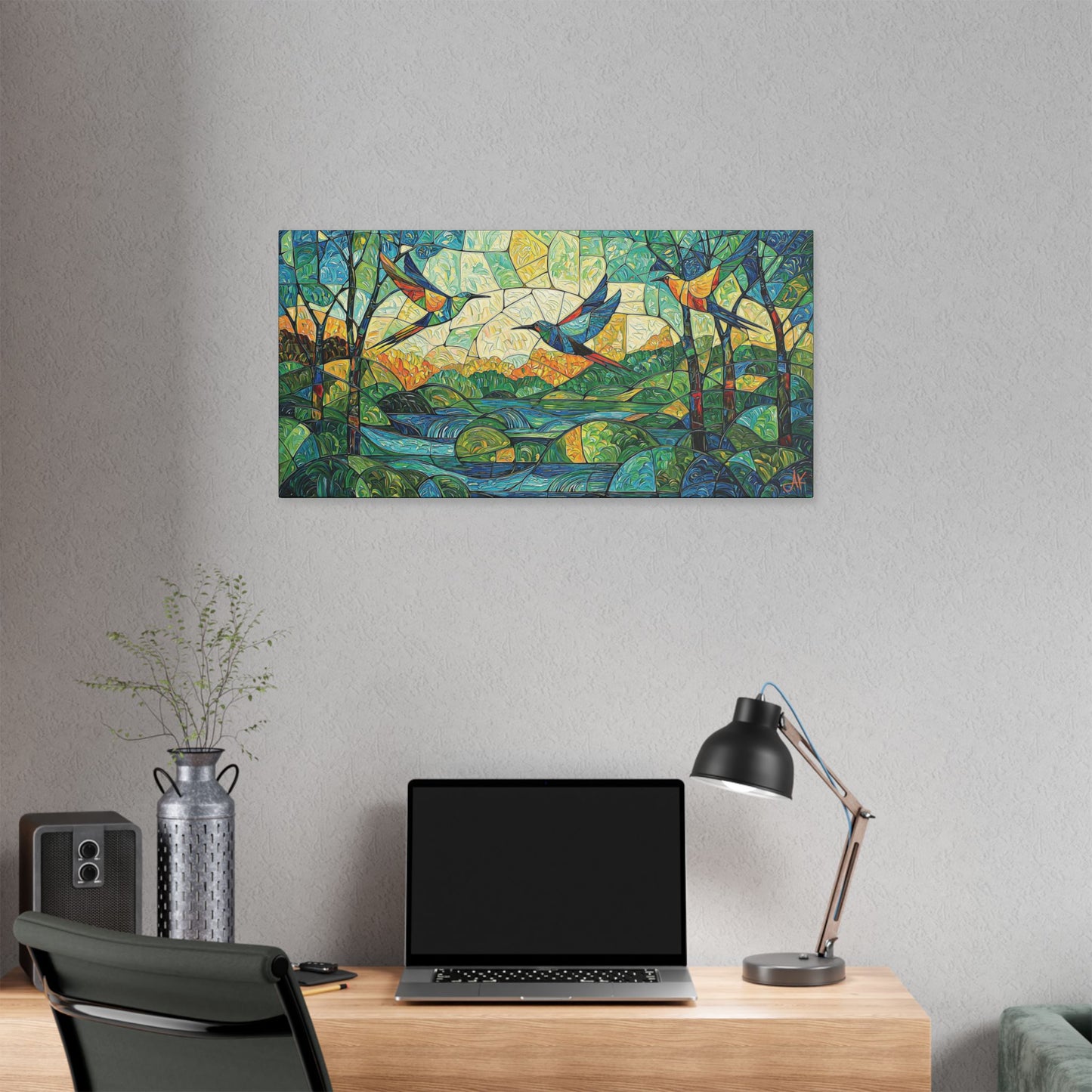 "The Isolated Isle", Stretched Classic Canvas Fine Art Print