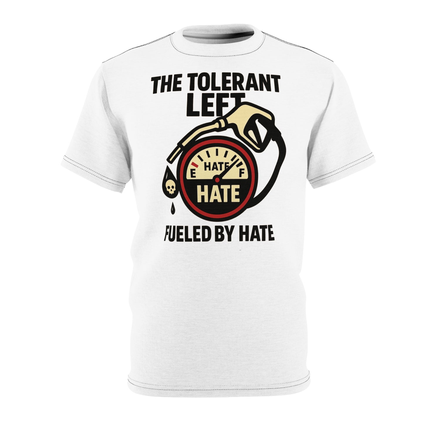 "The Tolerant Left", Unisex T-shirt (Doctor White)