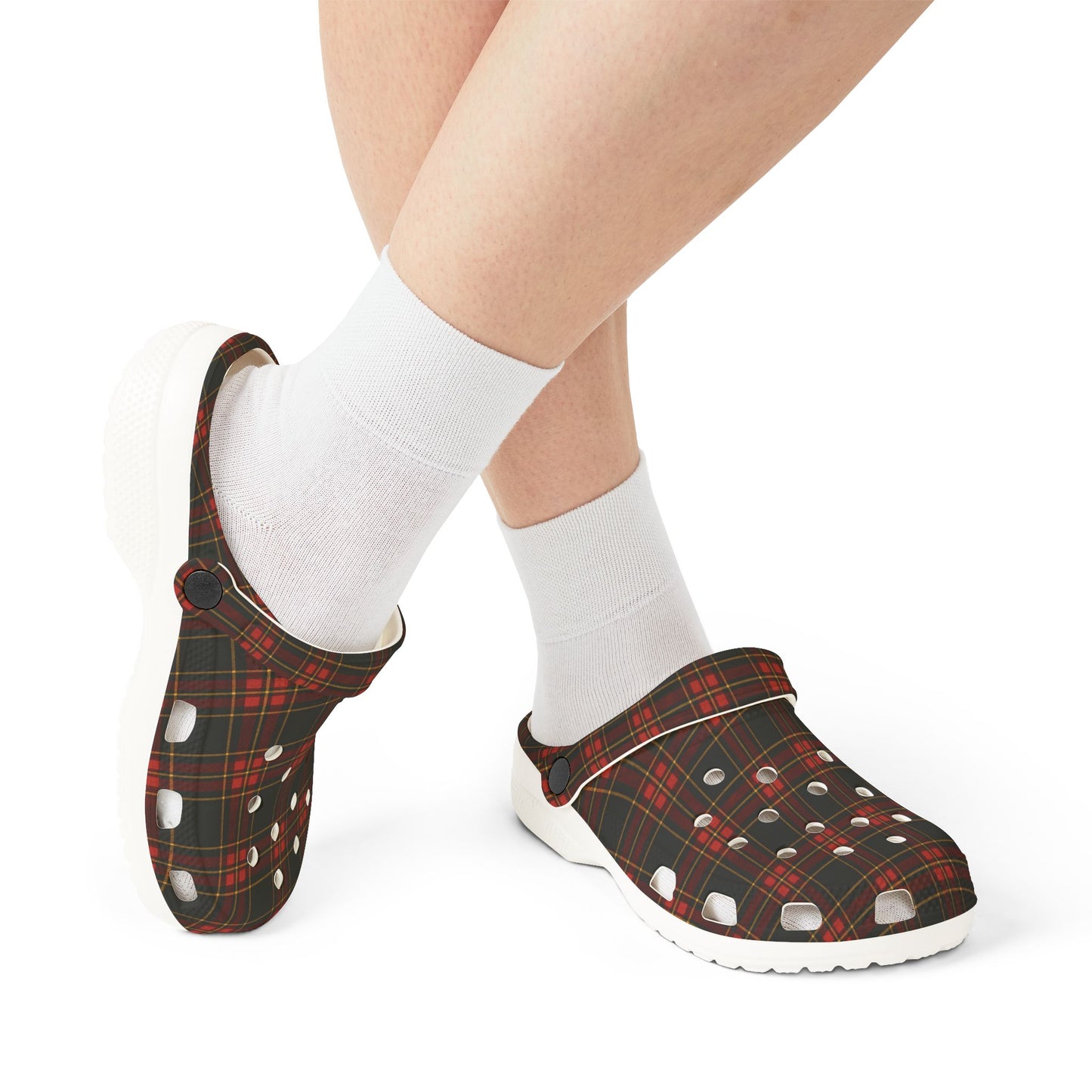 "Kilmor Gallóglach Tartan", Foam Rubber Clogs