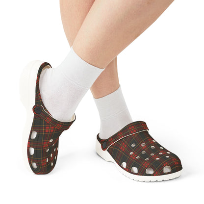 "Kilmor Gallóglach Tartan", Foam Rubber Clogs