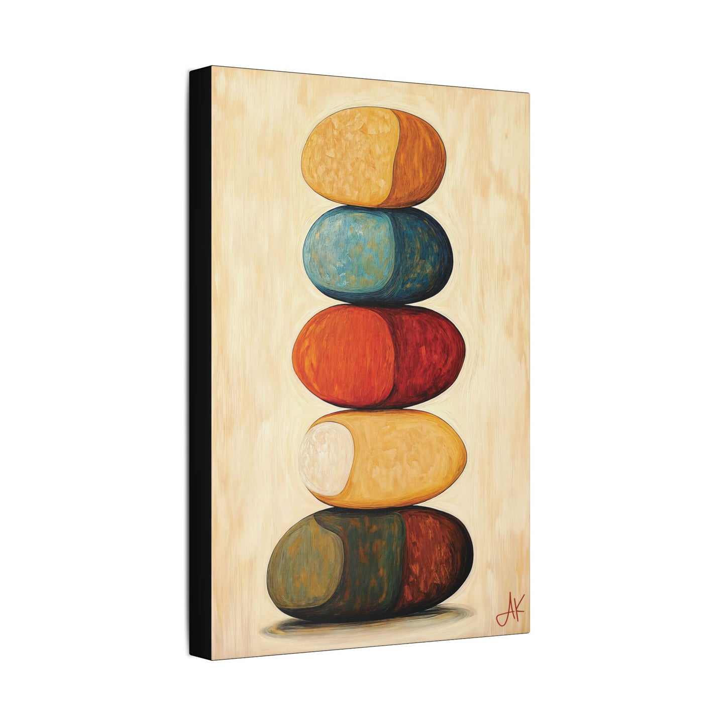 "Sacred Stack" #02, Stretched Classic Canvas Fine Art Print