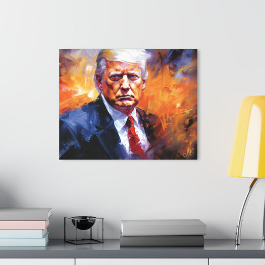 "Trump Portrait" #09, Acrylic Wall Prints (French Cleat Hanging)