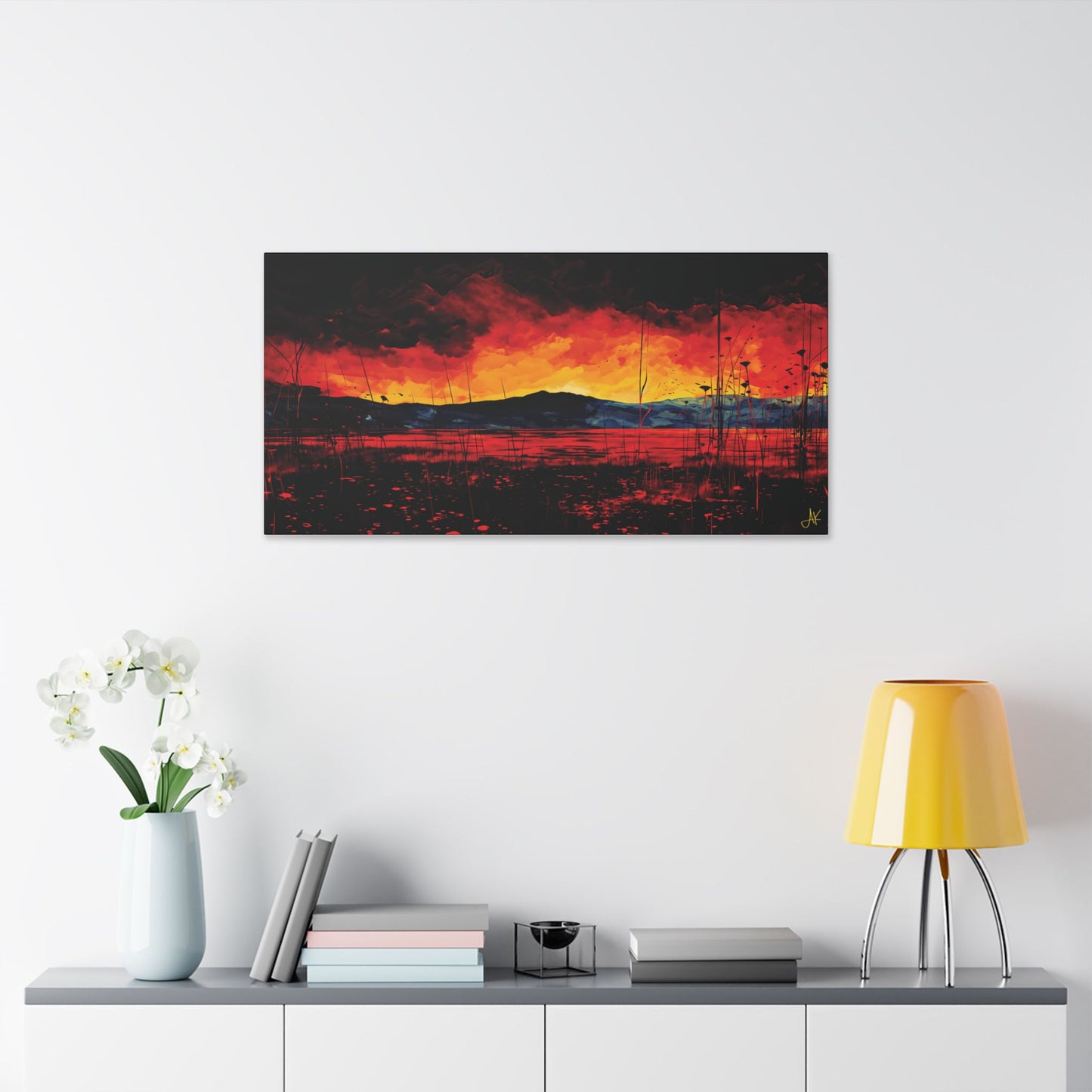 "Lineage Forged by Trials and Time", Stretched Classic Canvas Fine Art Print