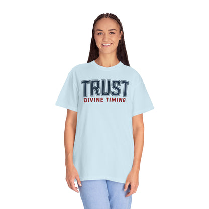 "Trust Divine Timing" #02, Unisex T-shirt