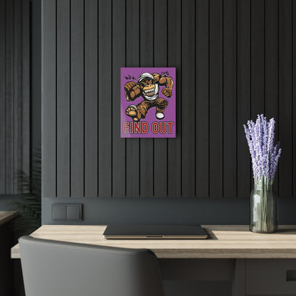 "Find Out", Acrylic Wall Prints (French Cleat Hanging) (Violet Benediction)