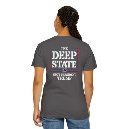 "The Deep State Shot President Trump" #01, Unisex T-shirt