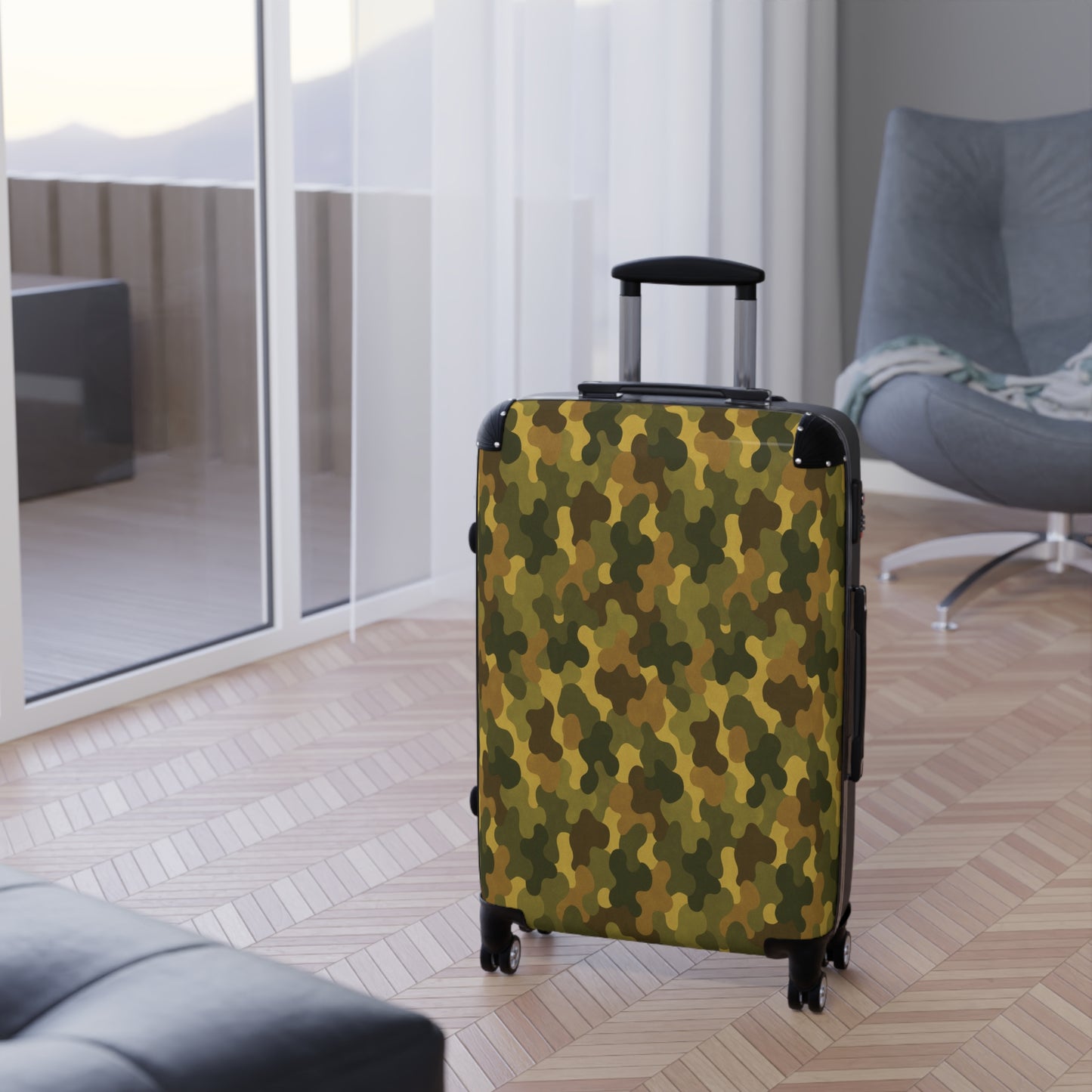 "SASR Day-Ops Camouflage", Pattern Art Suitcases