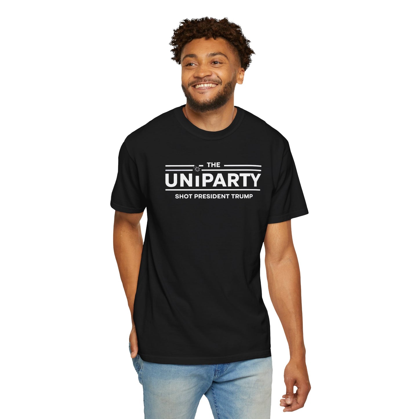 "The Uniparty Shot President Trump" #03, Unisex T-shirt