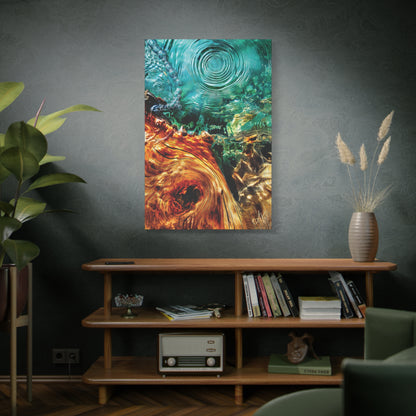 "Ringwell – Memory of the Tidal Wood", Fine Art Matte Canvas, Stretched, 1.25"