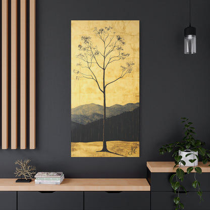 "Marker Tree of the Free Man", Fine Art Matte Canvas, Stretched, 1.25"