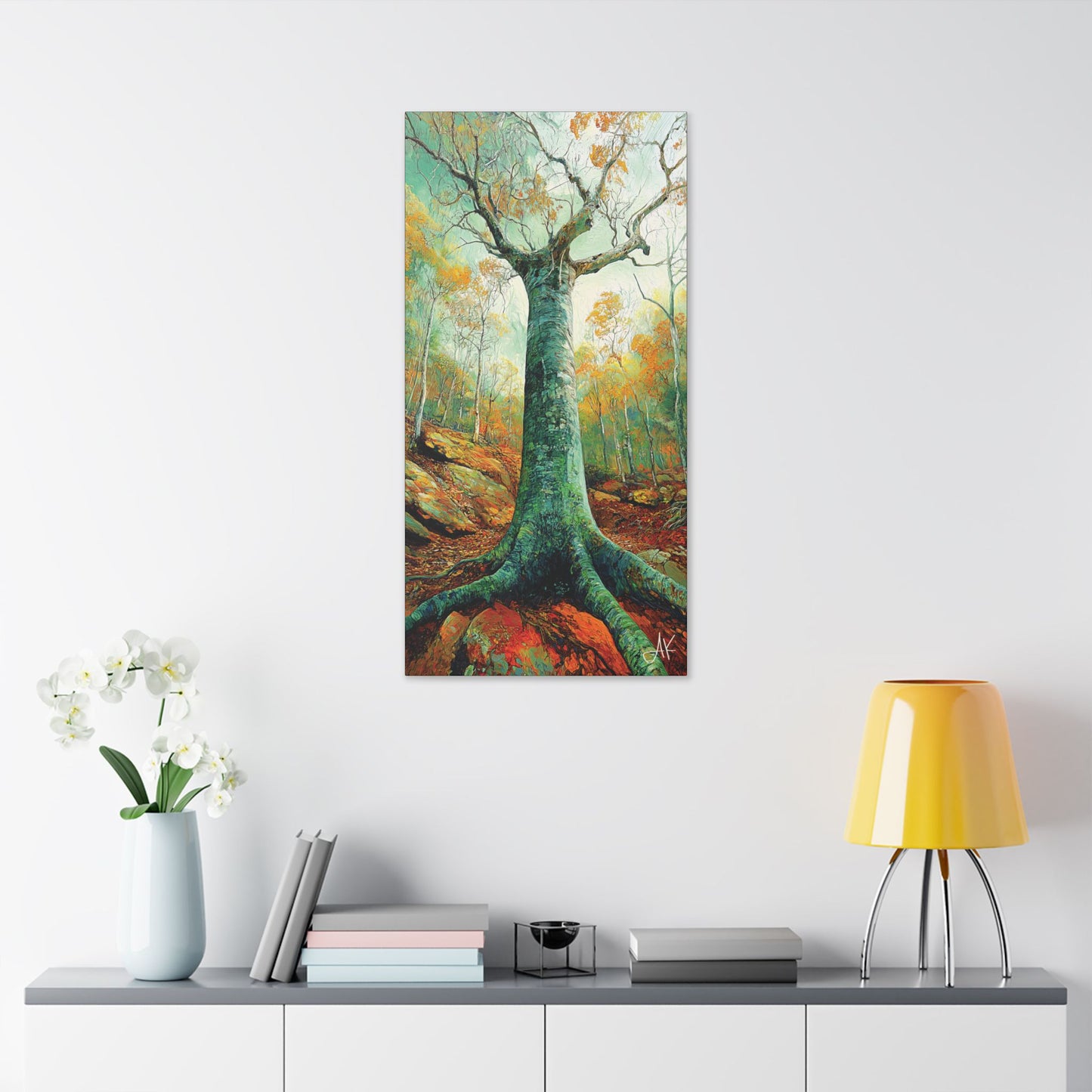 "An Criosdaidh Feá (Christian Beech)", Stretched Classic Canvas Fine Art Print