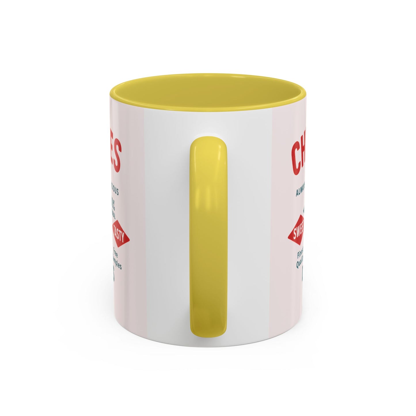 "Delicious Cherries", Colorful Mugs (11oz, 15oz) (Sea Salt Sherbet)