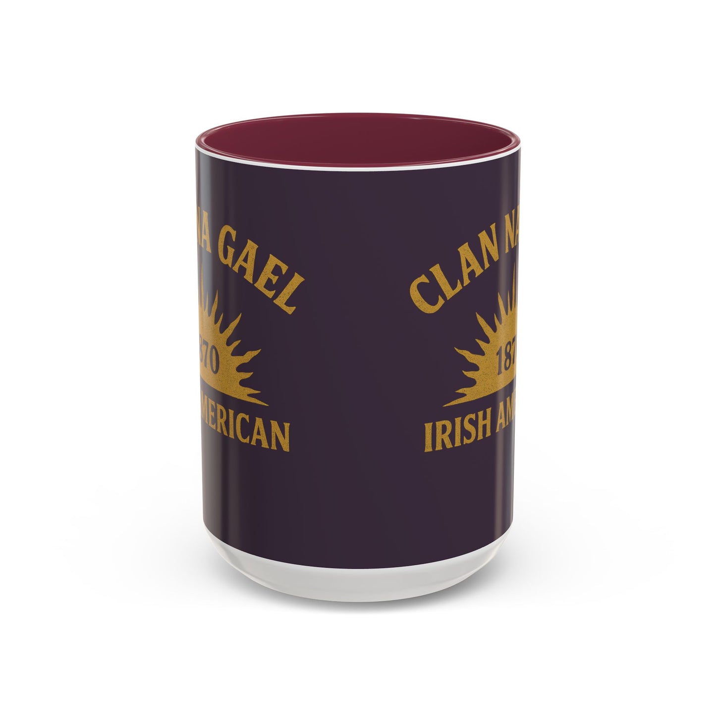 "Clan na Gael - Irish American", Colorful Mugs (11oz, 15oz) (Purple Verbena)