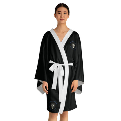 "Speak only from Light", Long Sleeve Kimono Robe