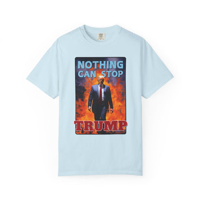 "Nothing Can Stop Trump", Unisex T-shirt (Light Colors)