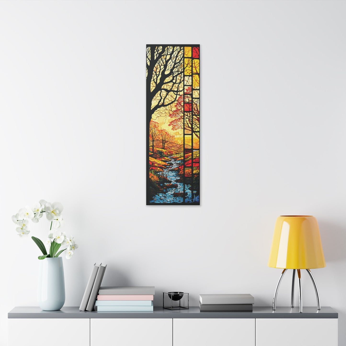 "Realization at 5", Stretched Classic Canvas Print