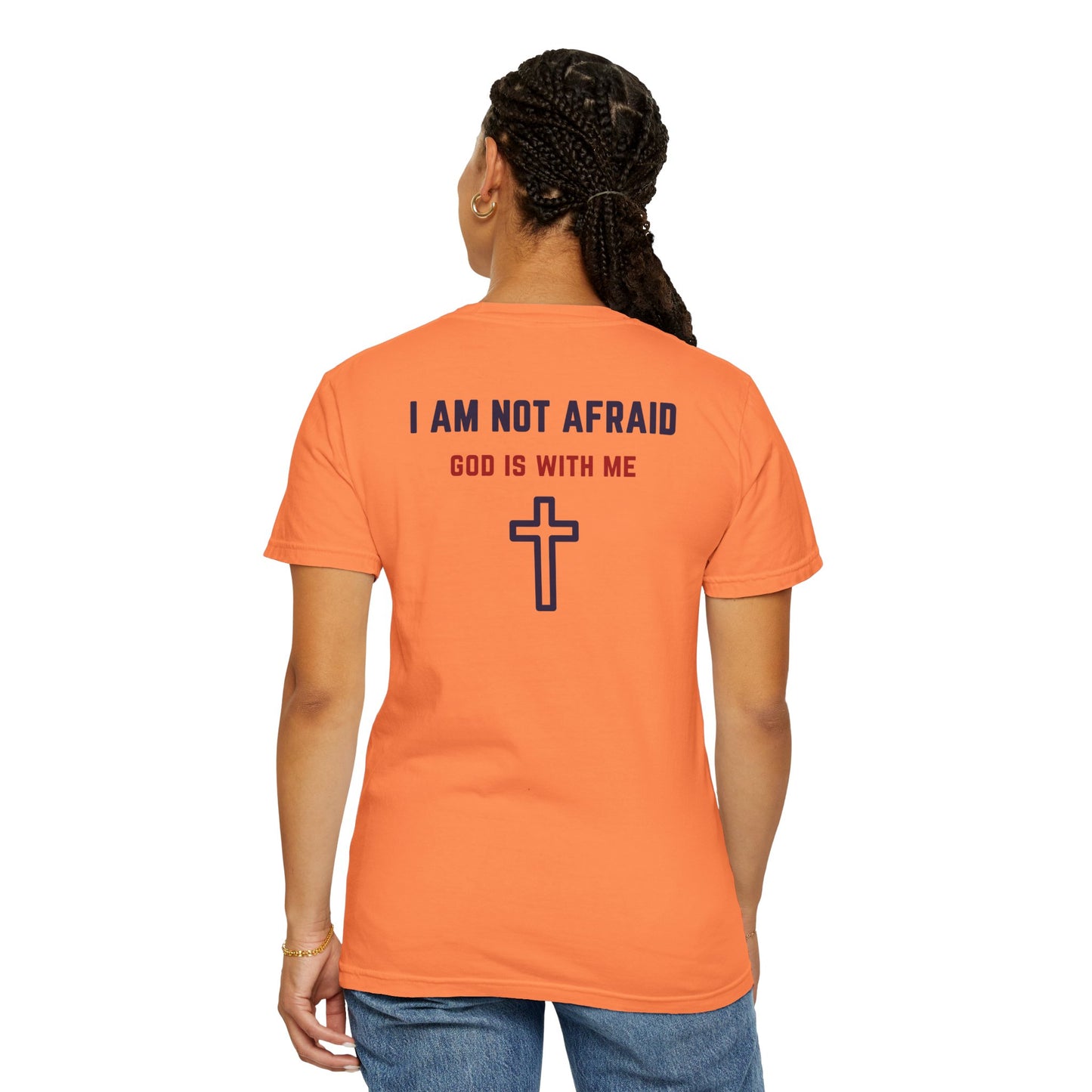 "I am not Afraid", Unisex T-shirt (Light Colors)