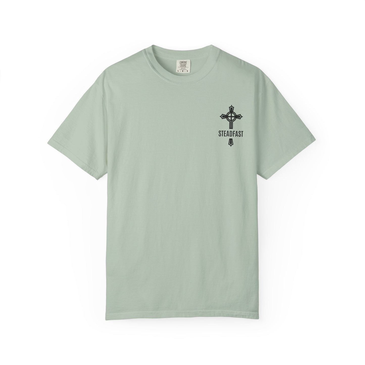 "Steadfast Cross in Black", Unisex T-shirt