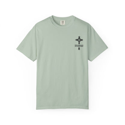 "Steadfast Cross in Black", Unisex T-shirt