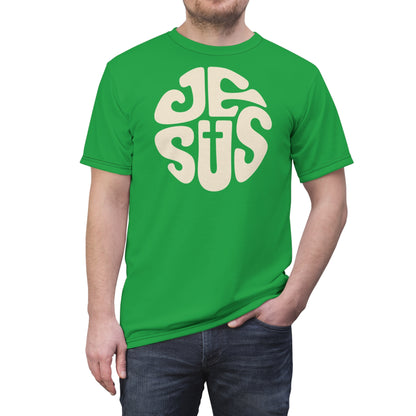 "Retro Jesus", Unisex T-shirt (Hanging Gardens)