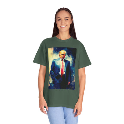 "Trump Portrait No. 6", Unisex T-shirt (Dark Colors)