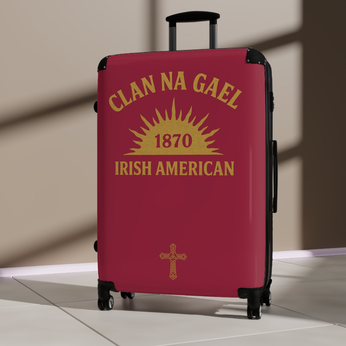 "Clan na Gael - Irish American", Suitcase (Fénechas Red)