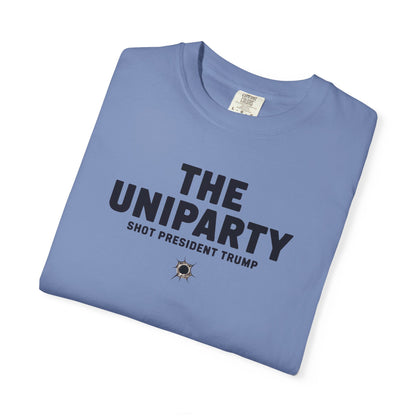 "The Uniparty Shot President Trump" #02, Unisex T-shirt