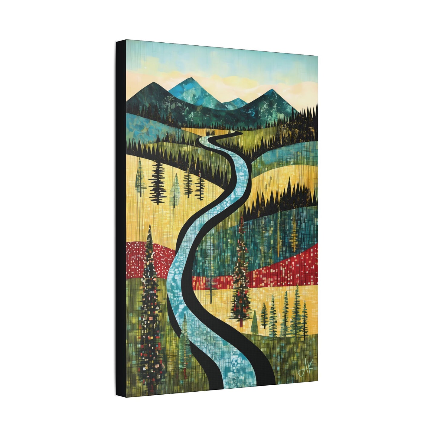 "Natural Wonder", Stretched Classic Canvas Fine Art Print