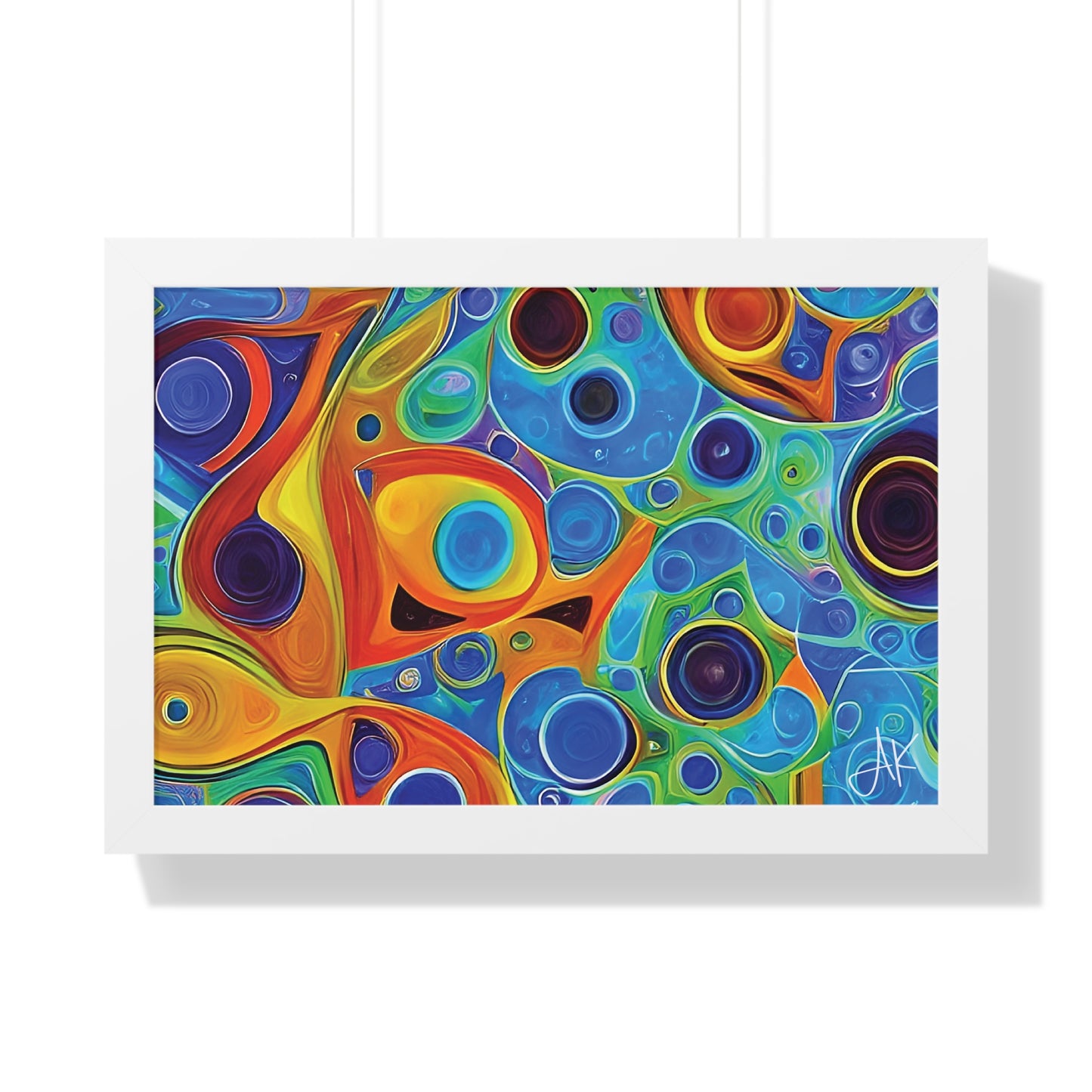 "Primordial Soup", Framed Paper Poster