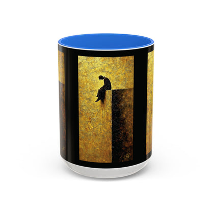 "In Darkest Hour He Is With Me", Colorful Mugs (11oz, 15oz)