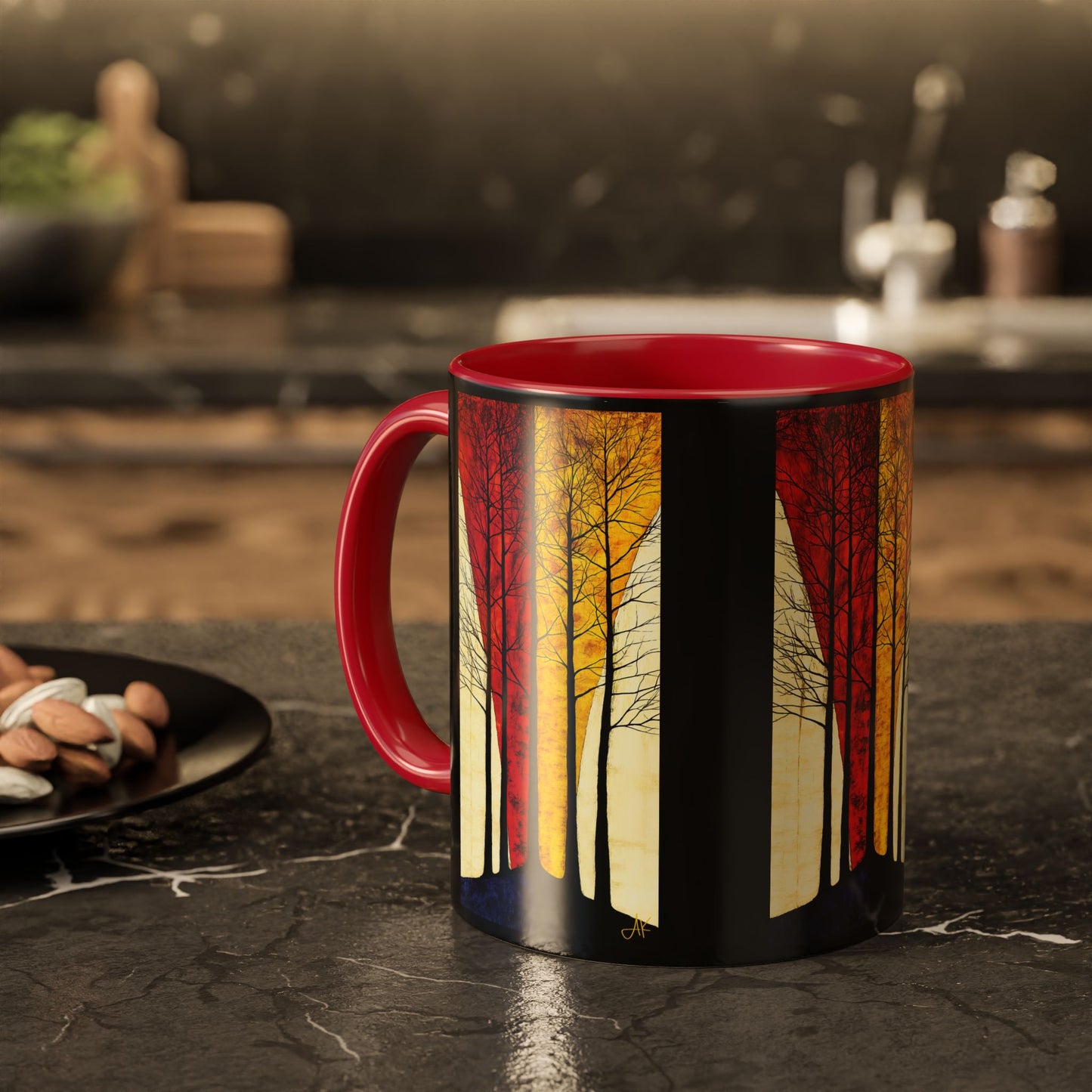 "Go Out in Joy" Isaiah 55:12 (NIV)", Colorful Mugs (11oz & 15oz)