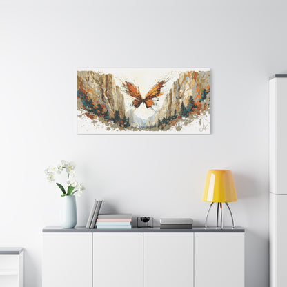 "Melinda's Butterfly", Fine Art Matte Canvas, Stretched, 1.25"