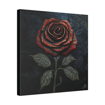 "The Rose Remains", Stretched Classic Canvas Fine Art Print