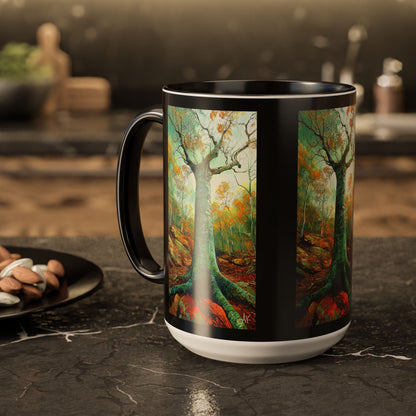 "An Criosdaidh Feá (Christian Beech)", Colorful Mugs (11oz, 15oz)