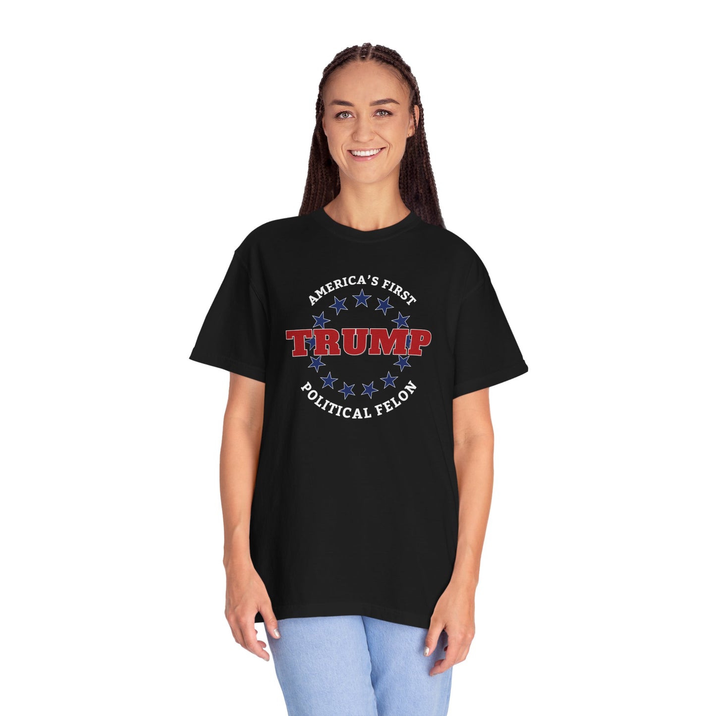 "Trump - America's First Political Felon", Unisex T-shirt