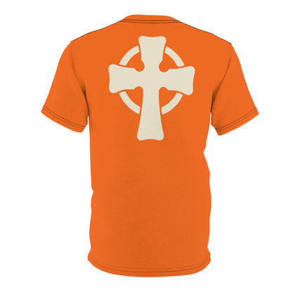 "Retro Jesus", Unisex T-shirt (Orange Slice)