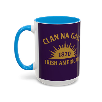 "Clan na Gael - Irish American", Colorful Mugs (11oz, 15oz) (3B0A4F)
